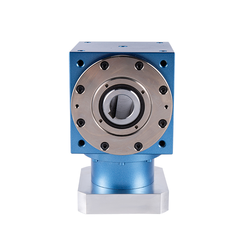 Špirálový kužeľový prevodový komutátor série TD-CR s výstupom z dutého hriadeľa Špirálový kužeľový prevodový komutátor série TD-CR s výstupom z dutého hriadeľa